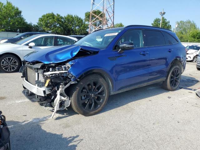  KIA SORENTO 2021 Синий