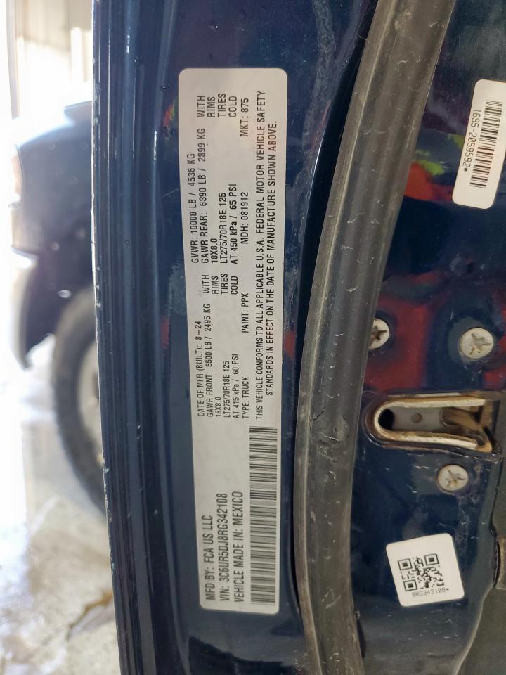 3c6ur5dj8rg342108 3C6UR5DJ8RG342108 2024 Ram 2500 Big Horn