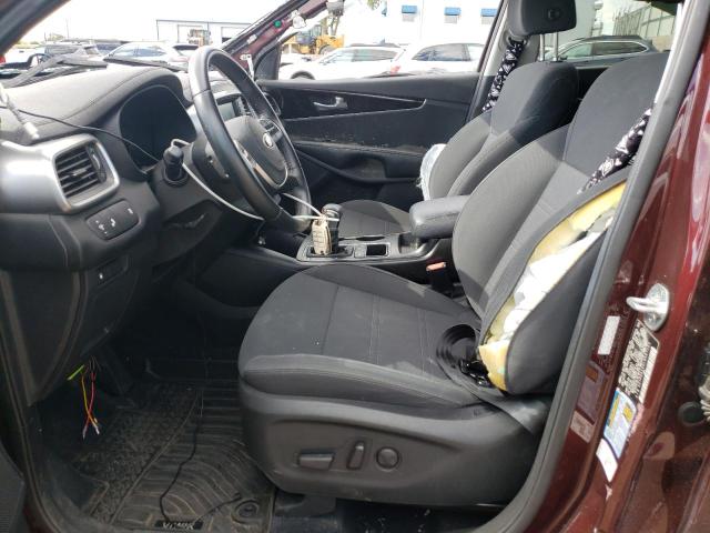  KIA SORENTO 2020 Бордовый