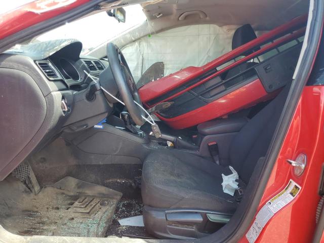 Sedans VOLKSWAGEN JETTA 2015 Czerwony