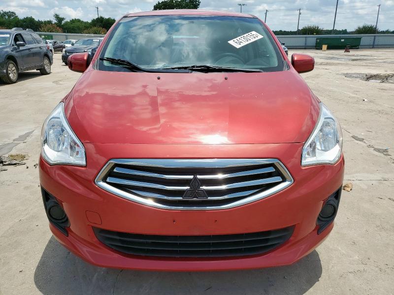  MITSUBISHI MIRAGE 2019 Czerwony