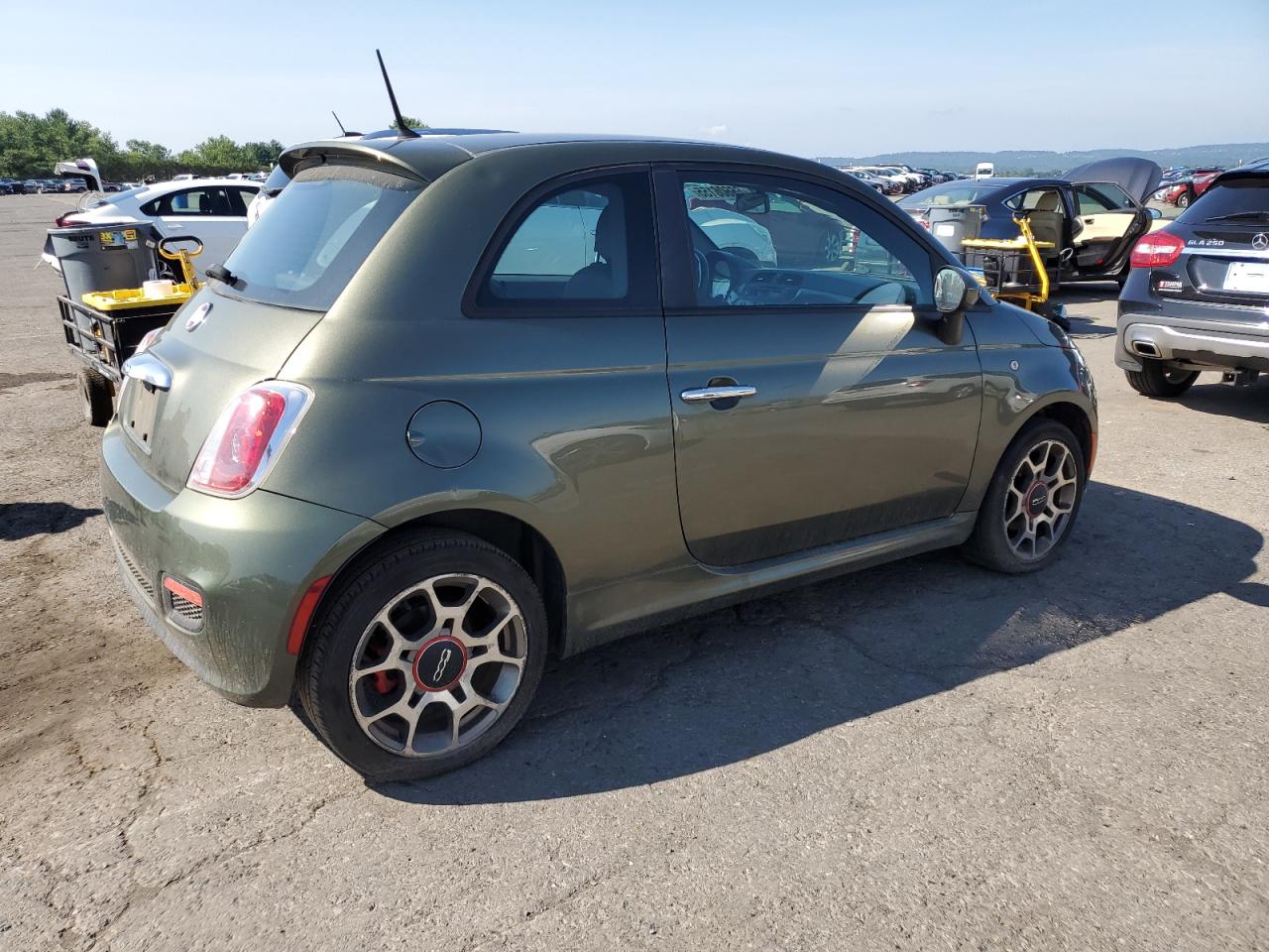 2012 Fiat 500 Sport VIN: 3C3CFFBR8CT200842 Lot: 66606155