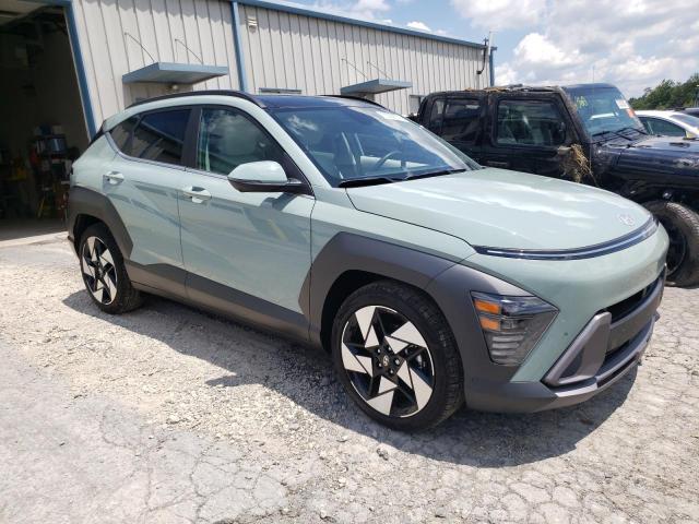  HYUNDAI KONA 2024 Темно-бирюзовый