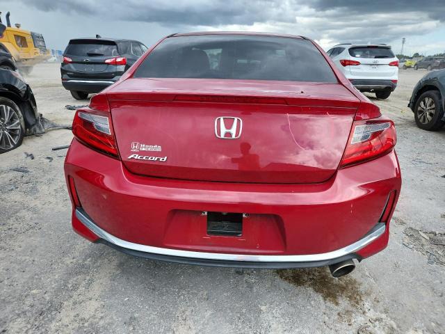  HONDA ACCORD 2016 Czerwony