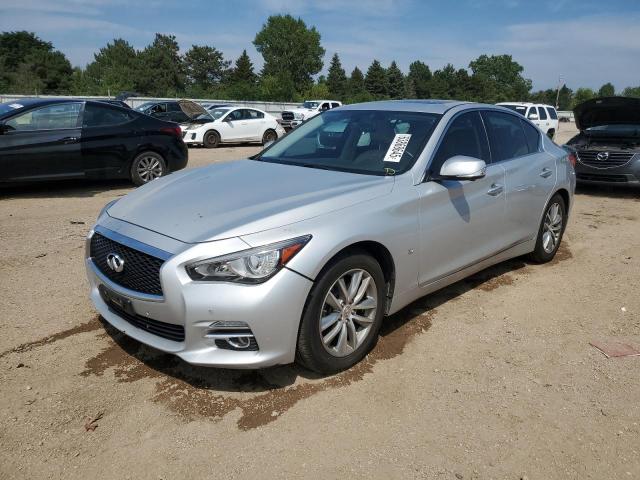  INFINITI Q50 2015 Серебристый