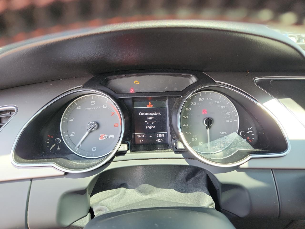 2014 Audi S5 Premium Plus VIN: WAUCGAFRXEA043196 Lot: 64969325