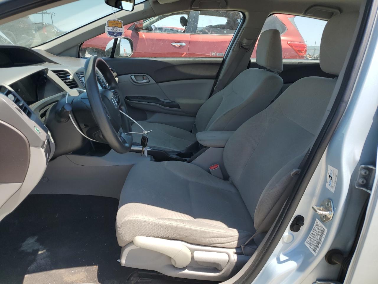 2012 Honda Civic Natural Gas VIN: 19XFB5F5XCE002502 Lot: 64904125