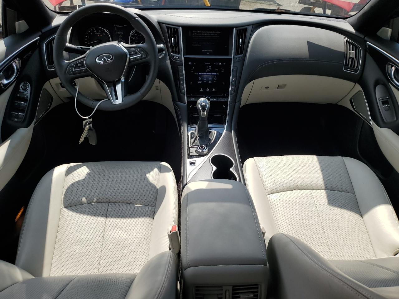 2023 Infiniti Q50 Sensory VIN: JN1EV7CR5PM542128 Lot: 63272755