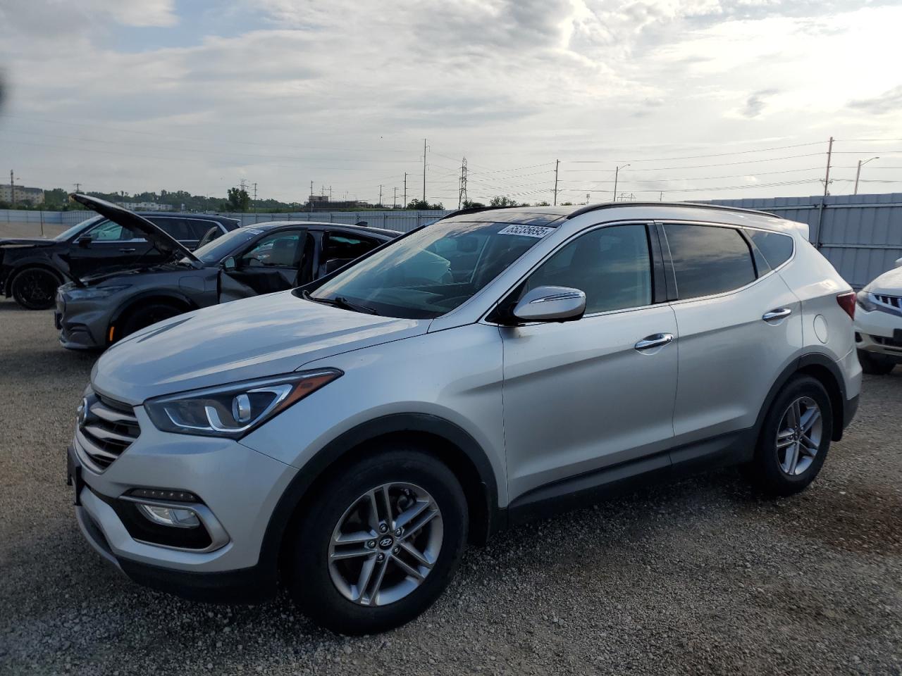 2017 Hyundai Santa Fe Sport VIN: 5XYZU3LB0HG441580 Lot: 65235695