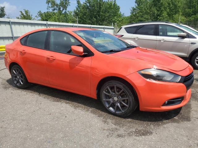 Sedans DODGE DART 2016 Orange