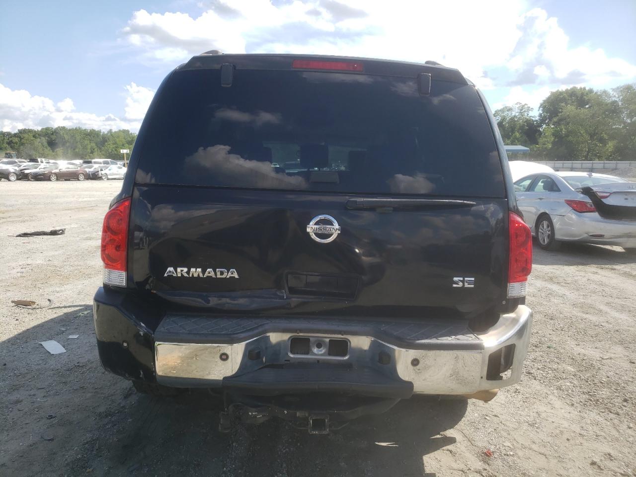 2007 Nissan Armada Se VIN: 5N1BA08A87N710601 Lot: 63430515
