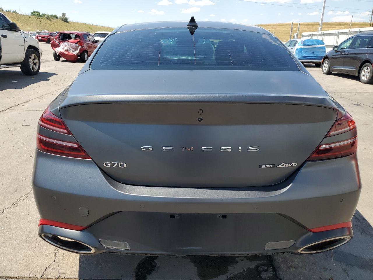 2022 Genesis G70 Launch Edition VIN: KMTG14TE9NU081415 Lot: 64786475