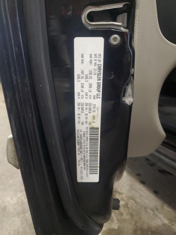 2011 Chrysler Town & Country Touring VIN: 2A4RR5DG4BR638028 Lot: 66722165