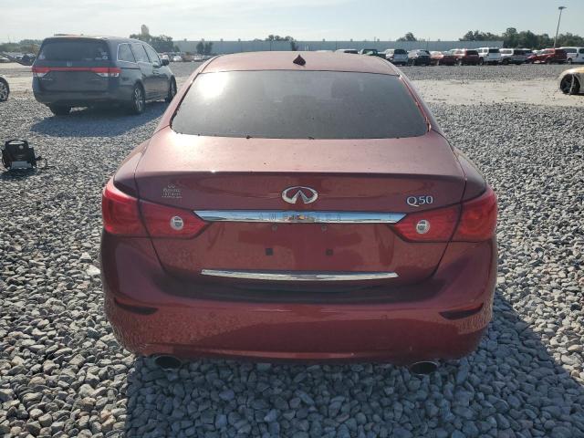  INFINITI Q50 2014 Red