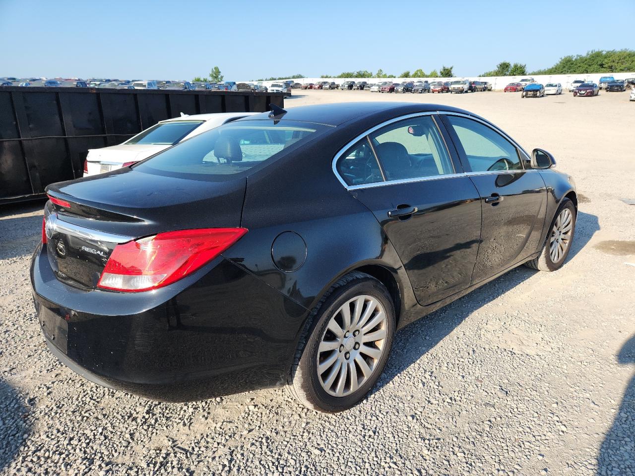 2012 Buick Regal black sedan flexible 2G4GR5EK9C9129842 photo #4