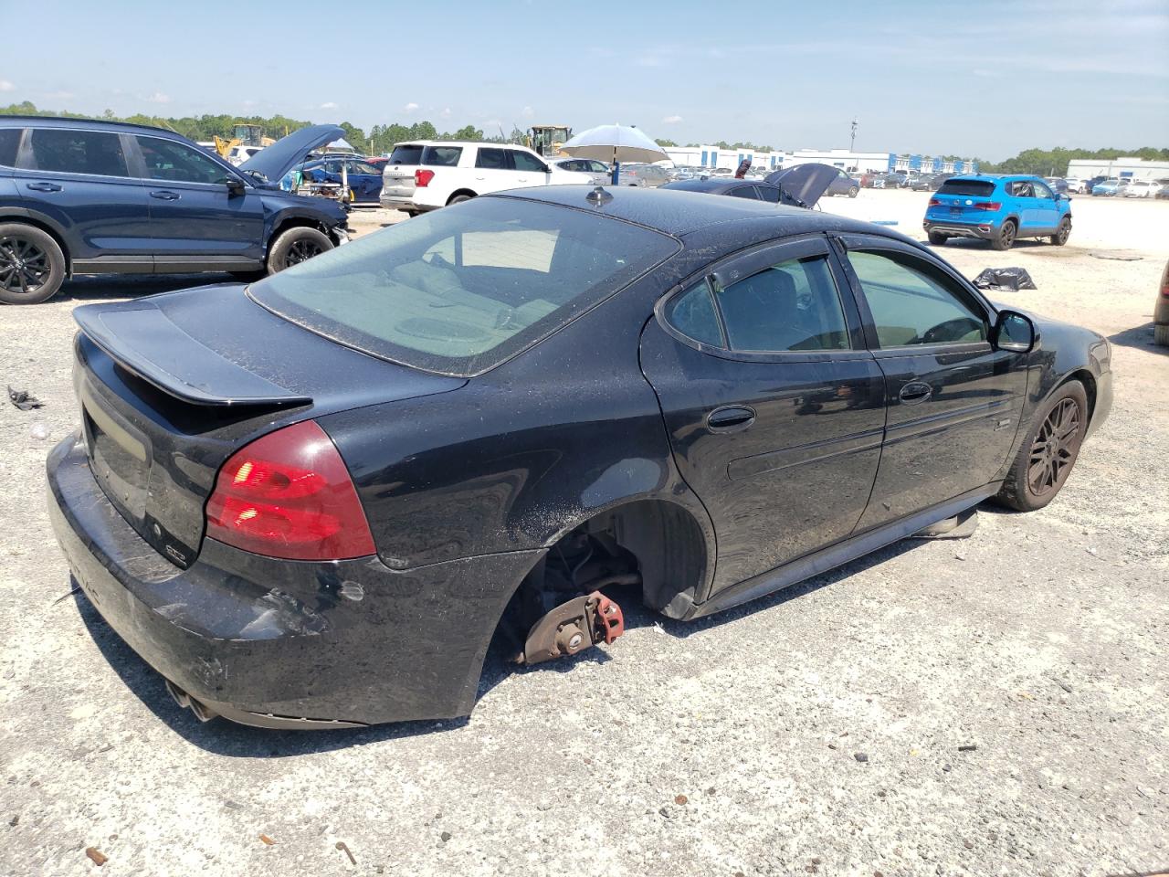 2004 Pontiac Grand Prix Gtp black null gas 2G2WR524X41373476 photo #4
