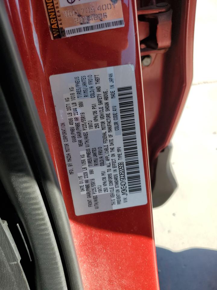 2016 Mazda Cx-5 Gt VIN: JM3KE4DY9G0622938 Lot: 64137055