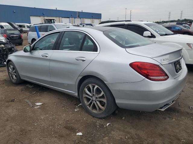  MERCEDES-BENZ C-CLASS 2016 Srebrny