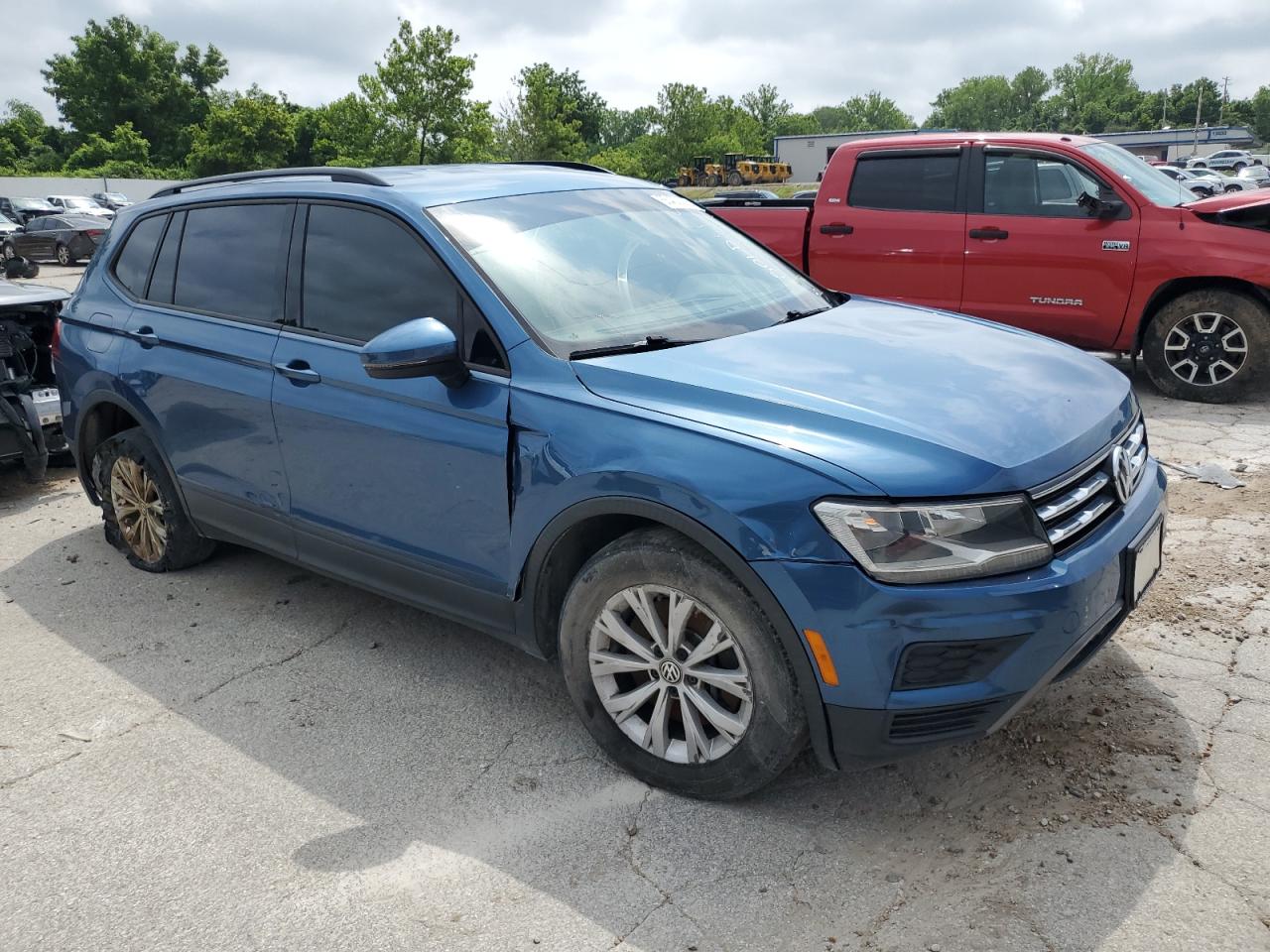 2018 Volkswagen Tiguan S VIN: 3VV1B7AX6JM084103 Lot: 65433355