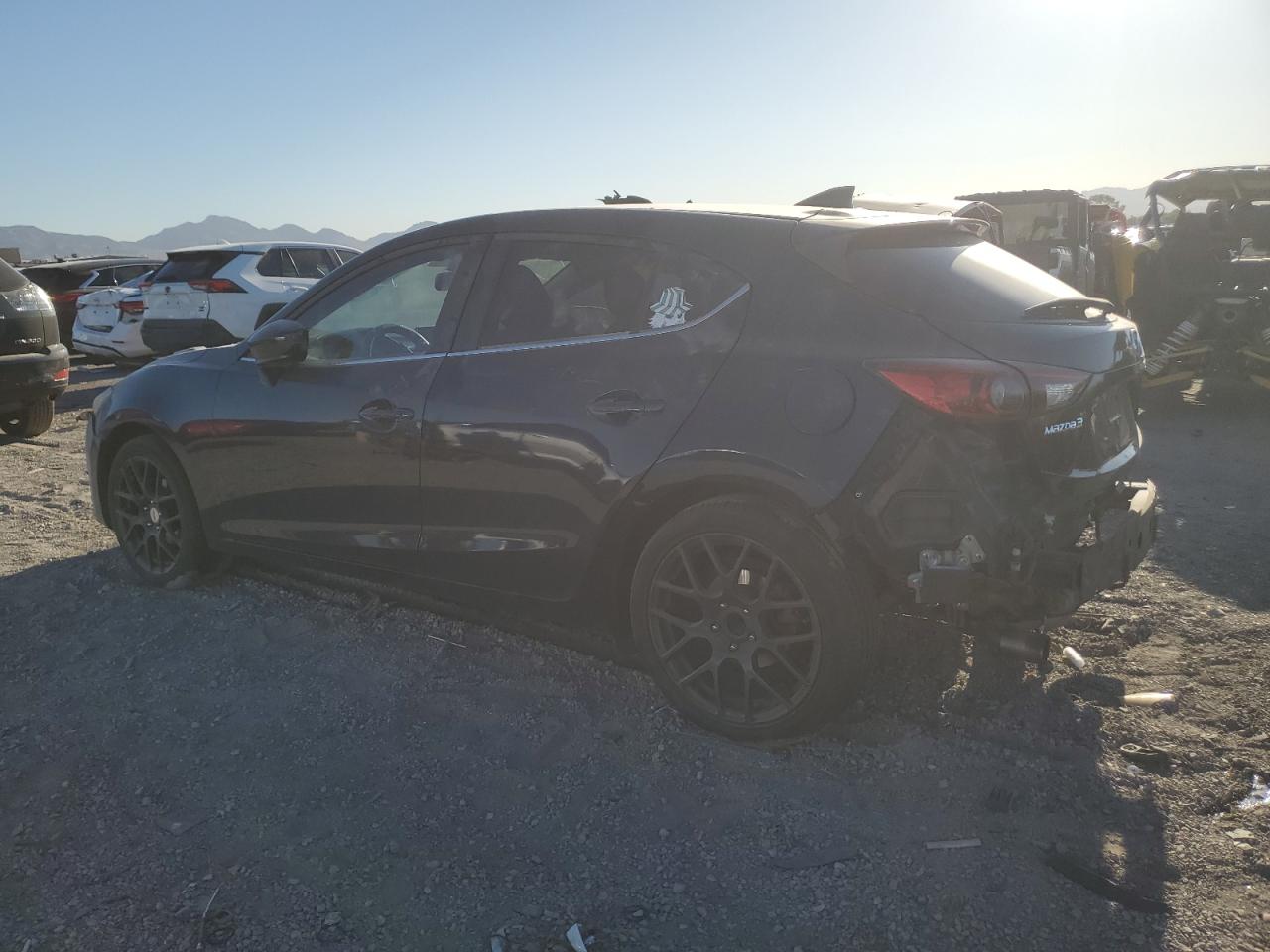 2016 Mazda 3 Touring blue hatchback gas JM1BM1M71G1319082 photo #3