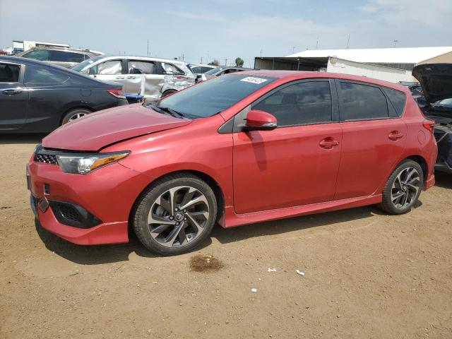  TOYOTA COROLLA 2017 Czerwony