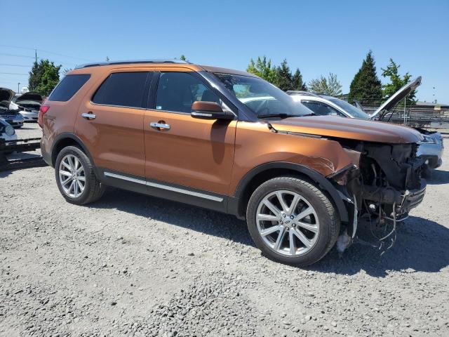  FORD EXPLORER 2017 Pomarańczowy