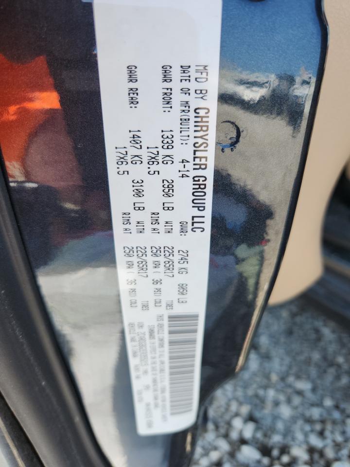 2014 Dodge Grand Caravan Se VIN: 2C4RDGBG2ER355215 Lot: 64801515