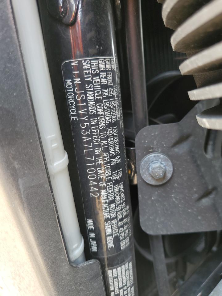 2020 Suzuki Vzr1800 VIN: JS1VY53A7L7100442 Lot: 64857545