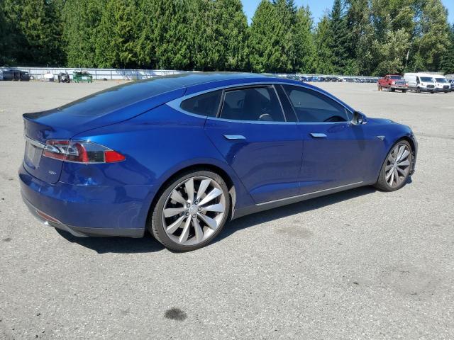  TESLA MODEL S 2015 Blue