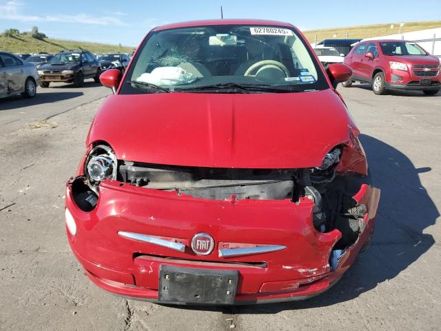  FIAT 500 2012 Czerwony