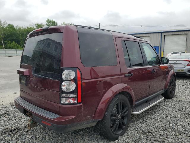  LAND ROVER LR4 2016 Red