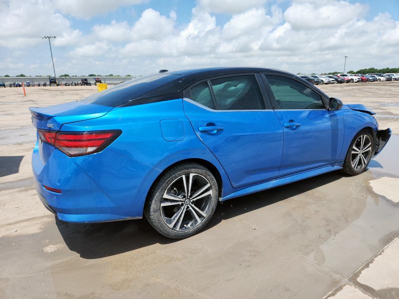  NISSAN SENTRA 2021 Синий