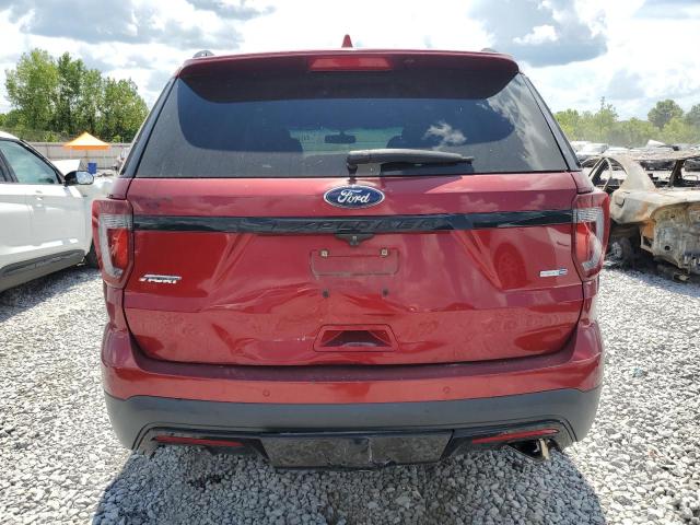  FORD EXPLORER 2016 Czerwony