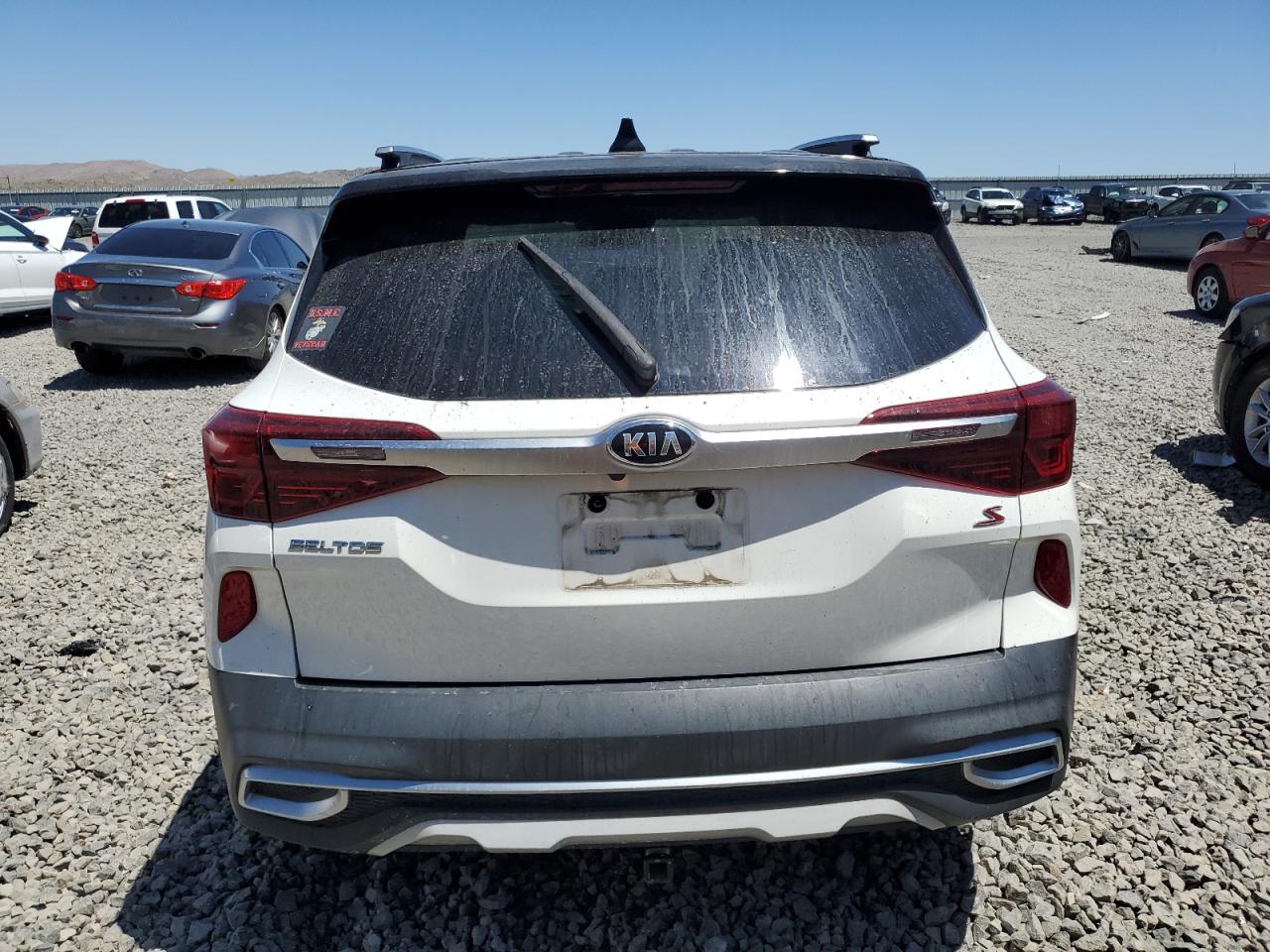 2021 Kia Seltos S VIN: KNDEUCAA4M7187615 Lot: 64088345