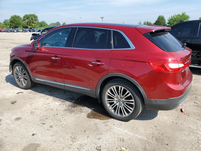  LINCOLN MKX 2016 Red