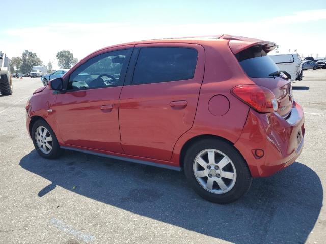  MITSUBISHI MIRAGE 2014 Red