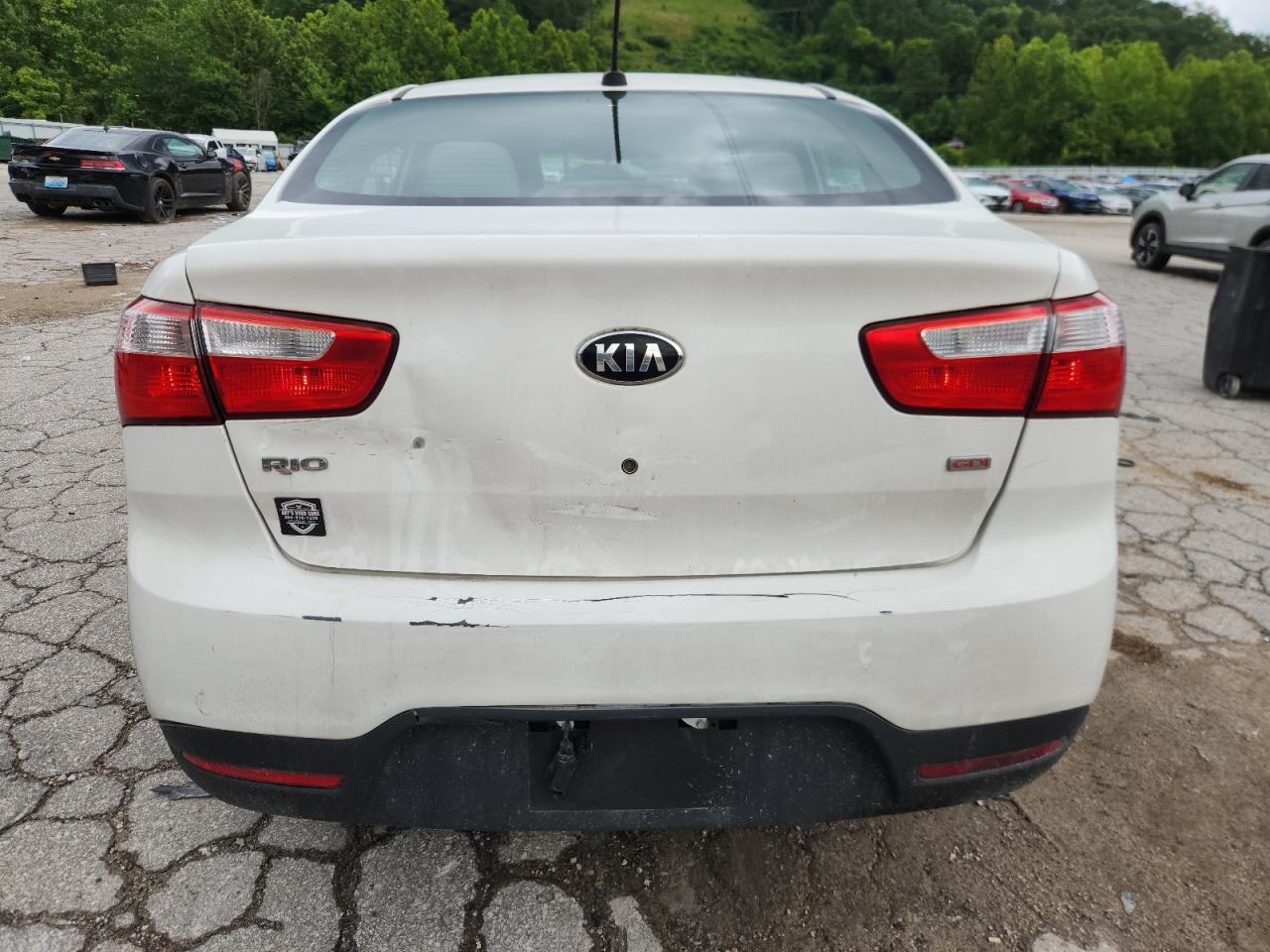2015 Kia Rio Lx VIN: KNADM4A35F6487303 Lot: 62263005