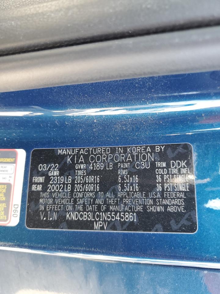 2023 Kia Sportage Lx VIN: KNDCB3LC1N5545861 Lot: 62570795