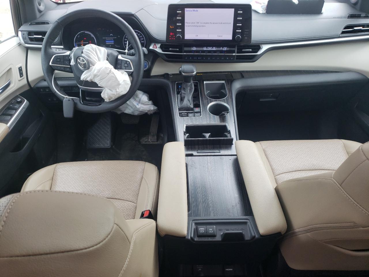2022 Toyota Sienna Le VIN: 5TDGSKFC0NS067689 Lot: 63850155
