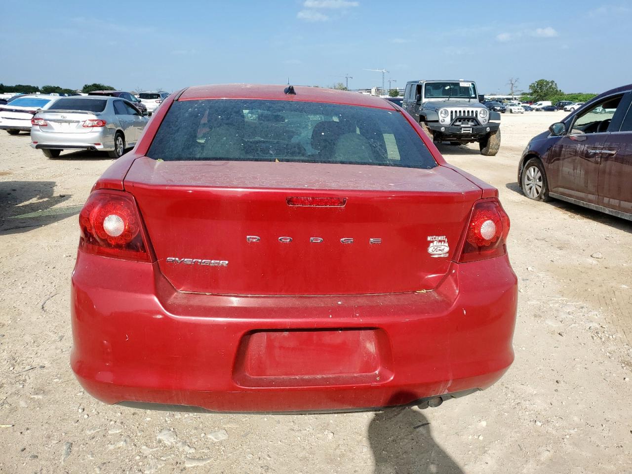 2012 Dodge Avenger Sxt VIN: 1C3CDZCB0CN161947 Lot: 64494325