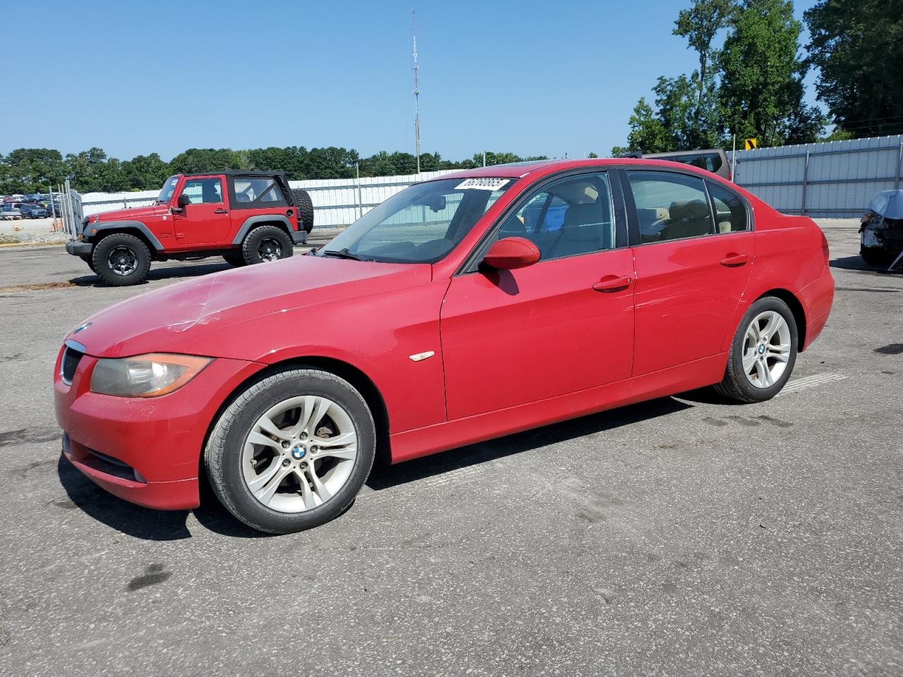 2008 BMW 328 I VIN: WBAVA37538NL59005 Lot: 66260865