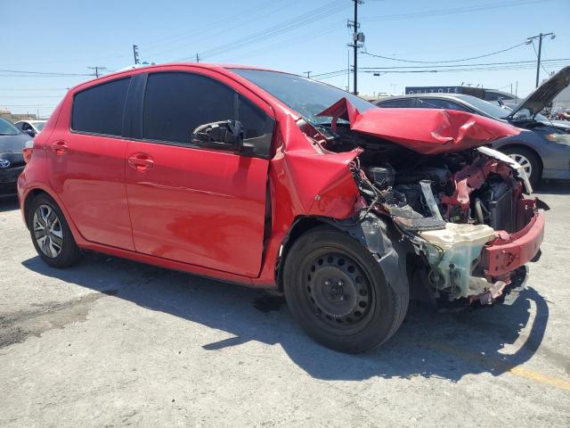  TOYOTA YARIS 2013 Czerwony