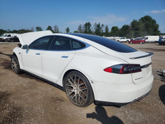 Hatchbacks TESLA MODEL S 2014 Biały