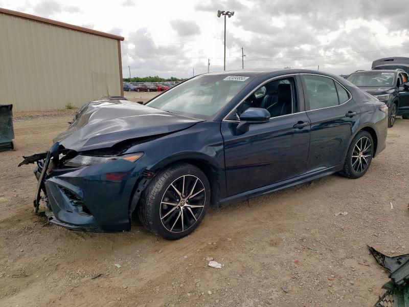  TOYOTA CAMRY 2021 Blue