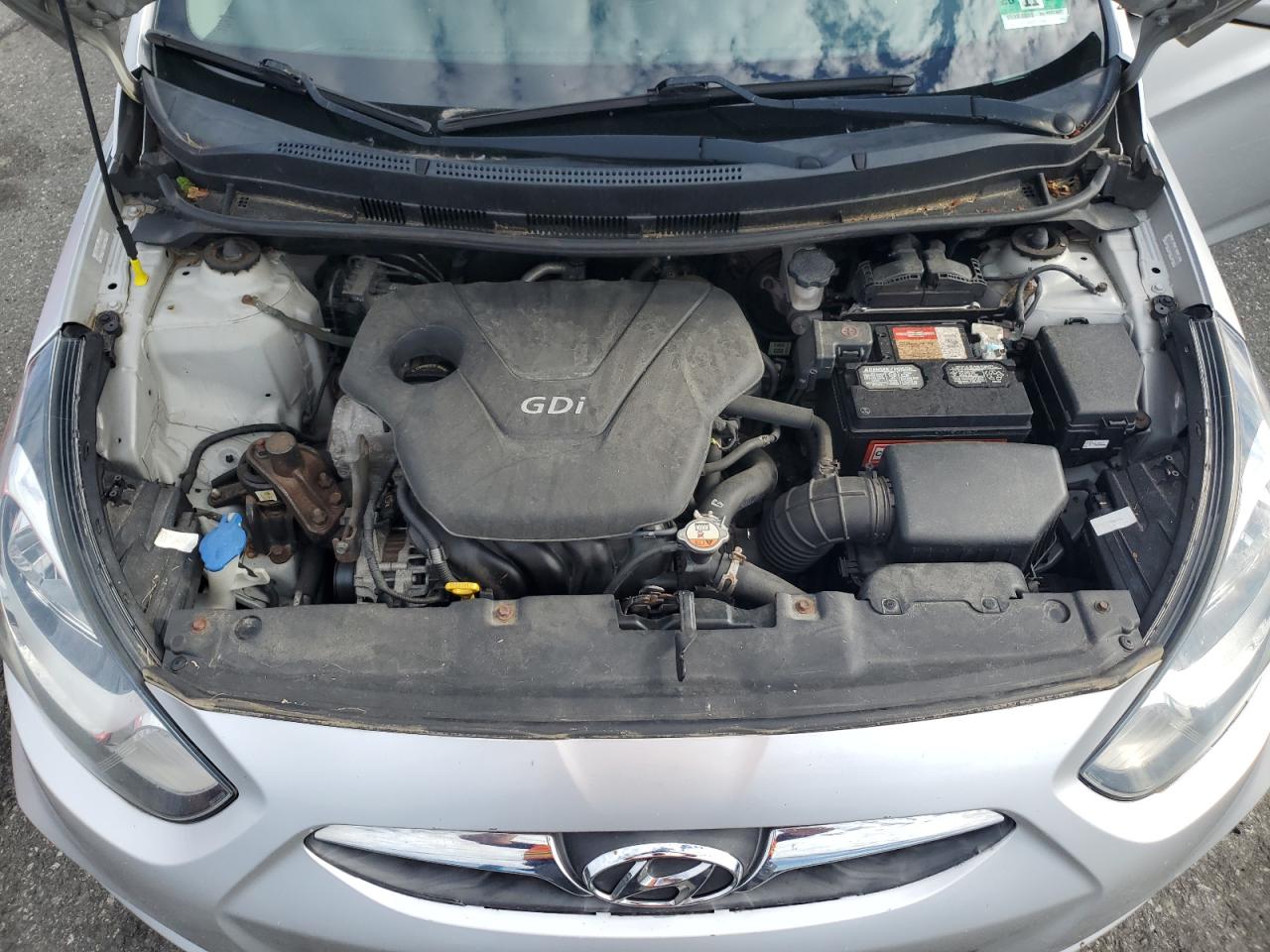 2014 Hyundai Accent Gls VIN: KMHCT5AE5EU196105 Lot: 65366775