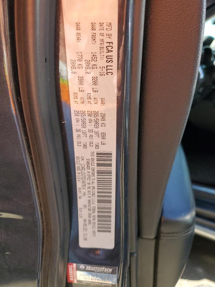 2016 Dodge Durango Limited VIN: 1C4RDJDG7GC407914 Lot: 62890185