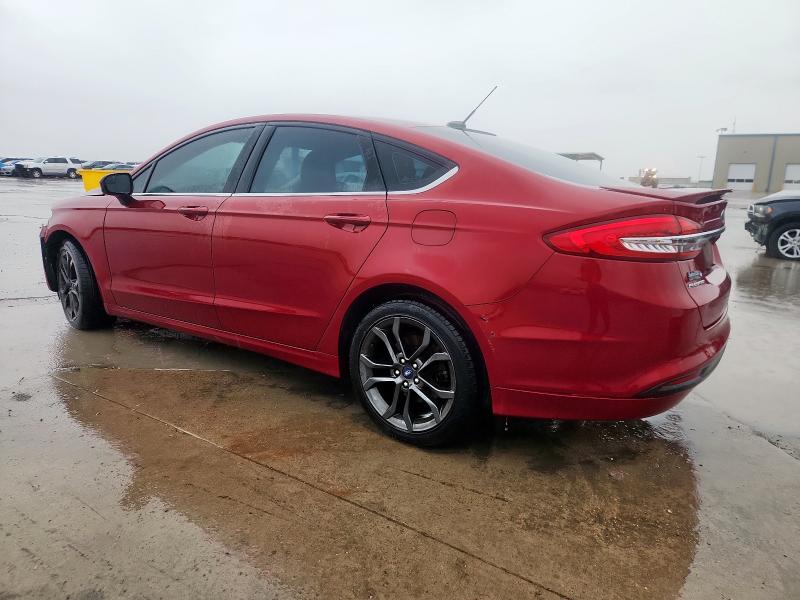  FORD FUSION 2018 Red