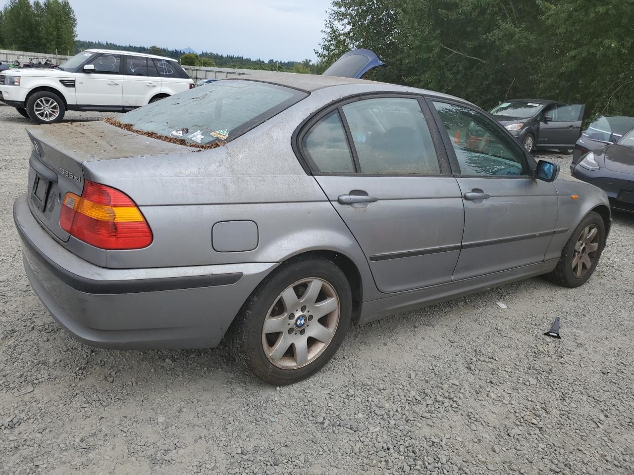 2004 BMW 325 Xi grey null gas WBAEU33474PR13004 photo #4