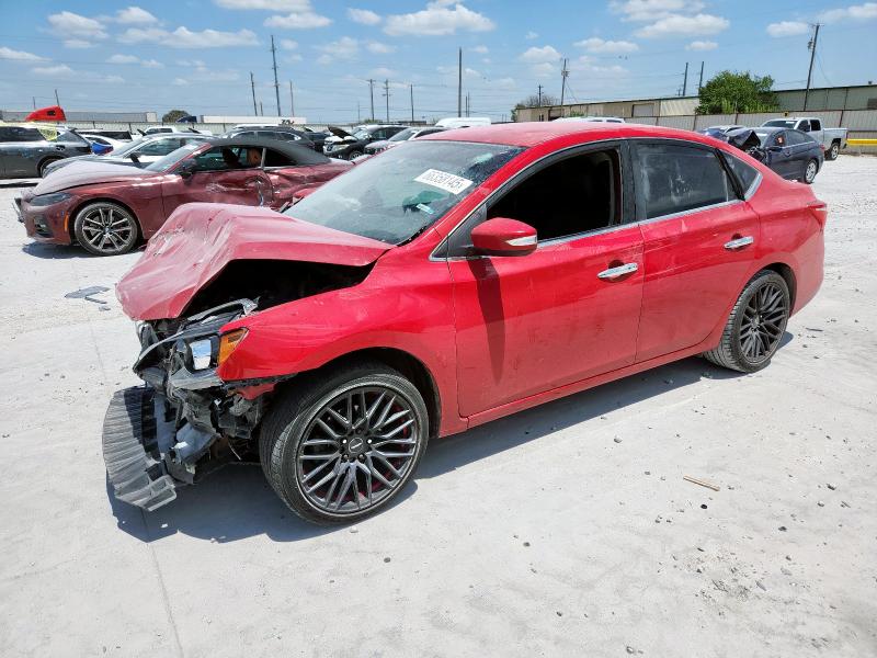  NISSAN SENTRA 2016 Красный
