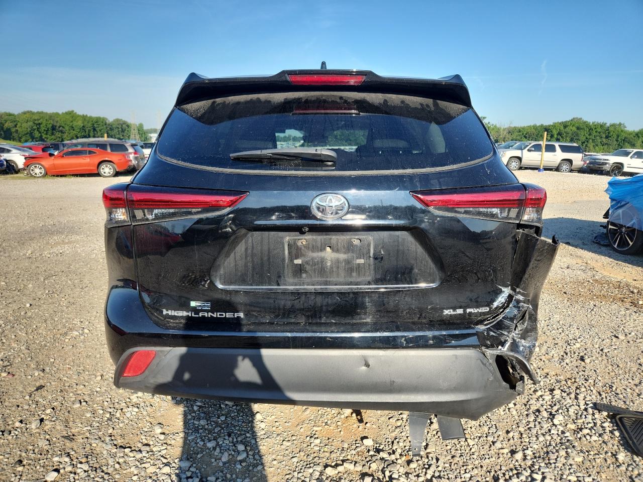 2022 Toyota Highlander Xle VIN: 5TDGZRBH0NS202708 Lot: 63213955